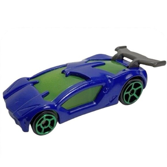 Hot Wheels Other - IMPAVIDO 1 GREEN DRIVER Team Hot Wheels 2012 McDonald’s Toy Car #6 New